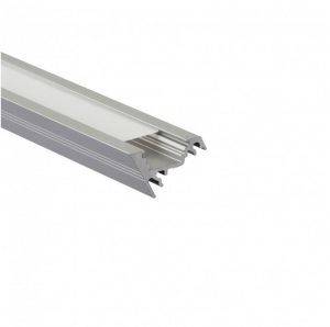 CORNER10 anodised aluminium profile silver