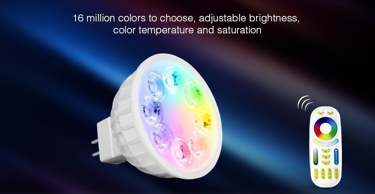 16 milllion colours to choose smart inteligent RGB lights Milight