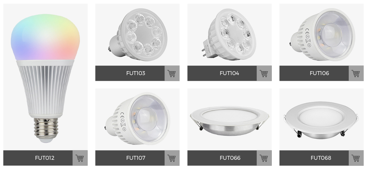 miboxer smart light bulbs and downlights