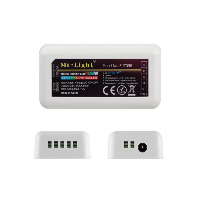 Mi-Light 2.4GHz 4-zone RGBW LED strip controller FUT038