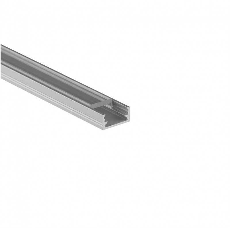 Design Light aluminium profile LINE MINI silver transparent