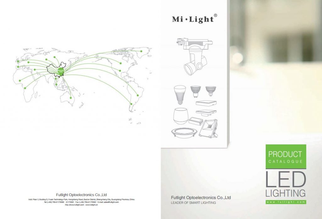 Mi-Light smart LED lighting catalogue