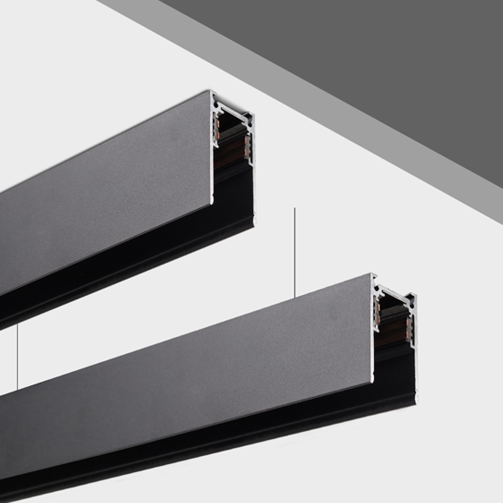 20 Style Surface Mounted Magnetic Rail Installation Diagram