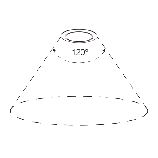 Detection Angle: 120°