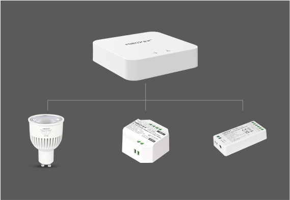 Compatible with MiBoxer series 2.4GHz products