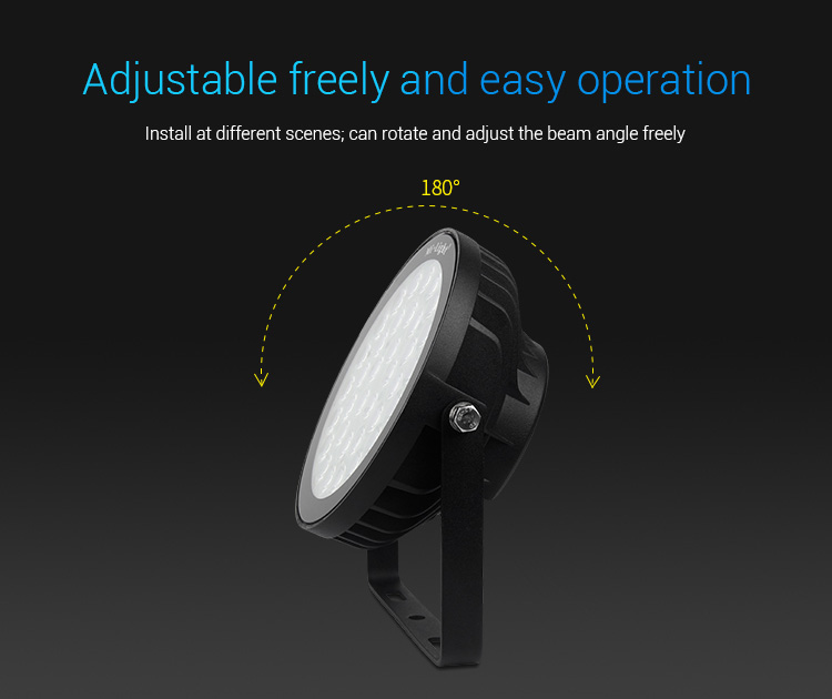 Mi-Light 25W RGB+CCT smart LED garden lamp FUTC05 - adjustable