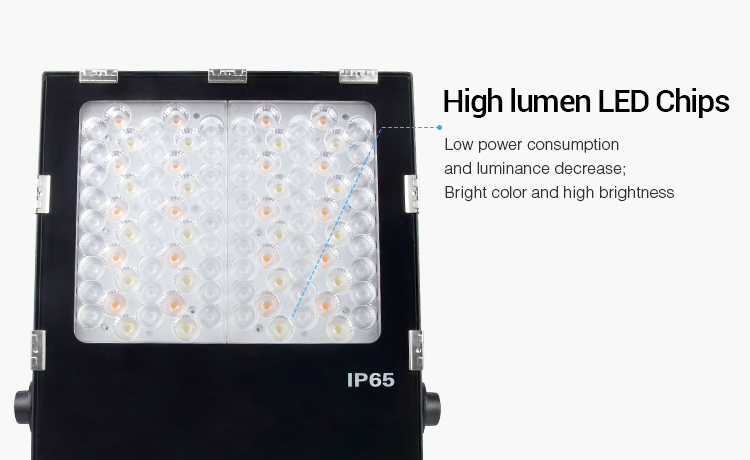 low power consumption IP67 very bright 100W outdoor spot light