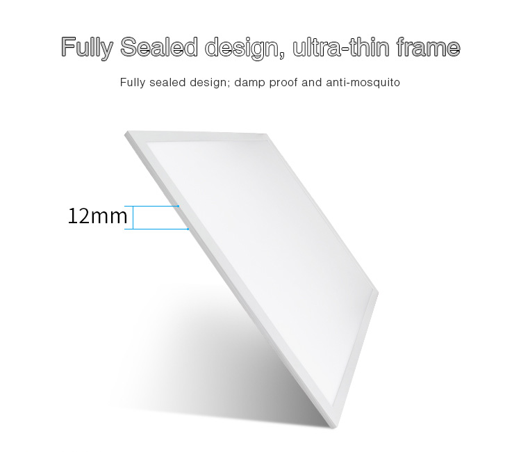 Mi-Light 40W RGB+CCT panel light FUTL01 fully sealed design ultra thin frame