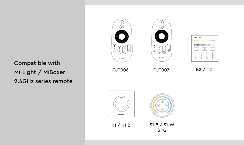 MiBoxer LED controller with wiring details