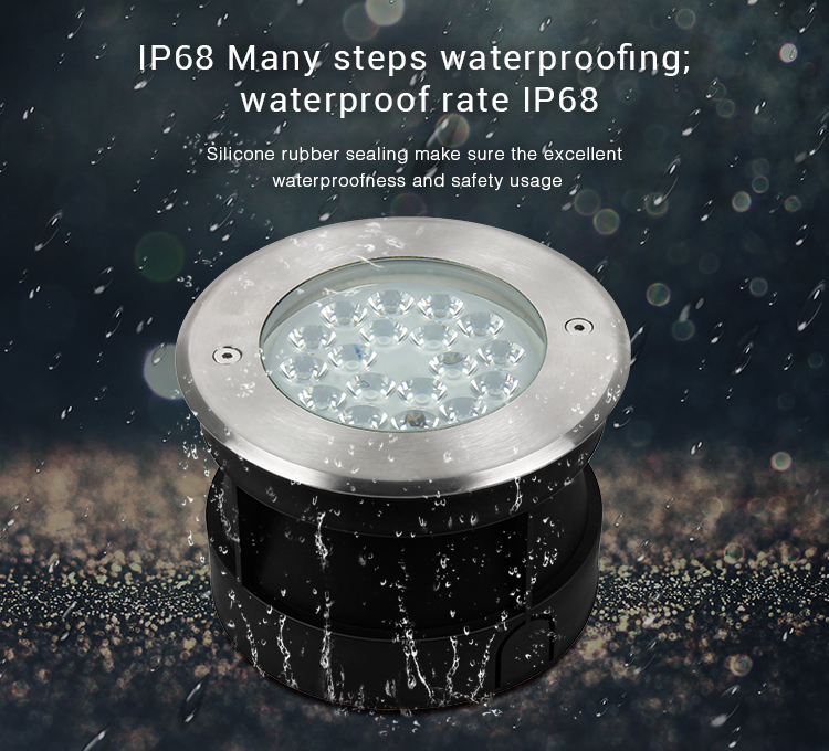 SYS-RD2 LED underground light placed in stable surfaces