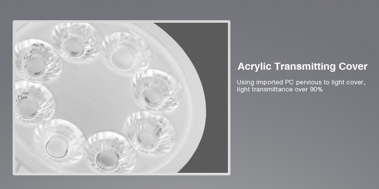 Acrylic transparent cover light transmittance over 90%