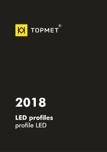 TOPMET 2018 catalogue aluminium profiles for LED strips LED channels extrusions