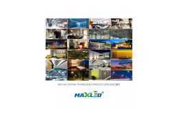 New 2017 MAX-LED catalogue