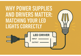 Why Power Supplies and Drivers Matter: Matching Your LED Lights Correctly