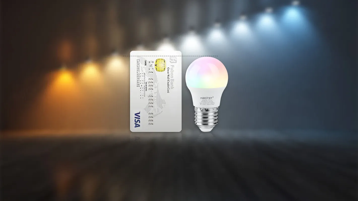 Transform Your Space with MiBoxer RGB+CCT LED Bulb!